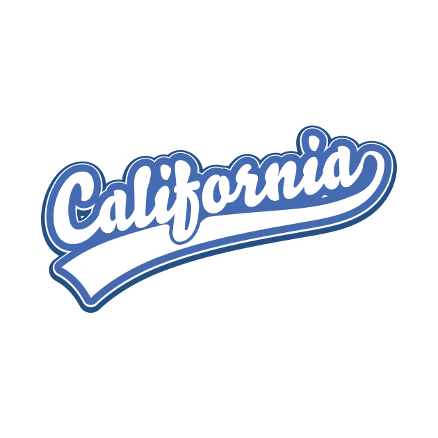 California retro logo by nickemporium1