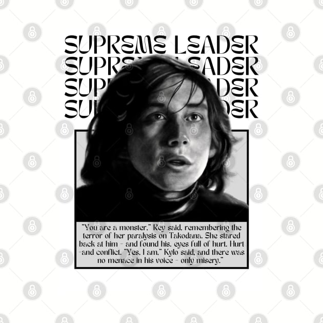 Kylo Ren the Supreme Leader by fiatluxillust