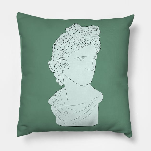 Apollo Belvedere Pillow by LiLian-Kaff