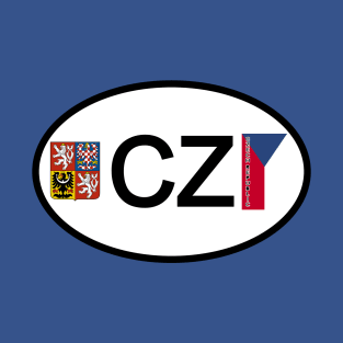 Czech Republic car country code T-Shirt