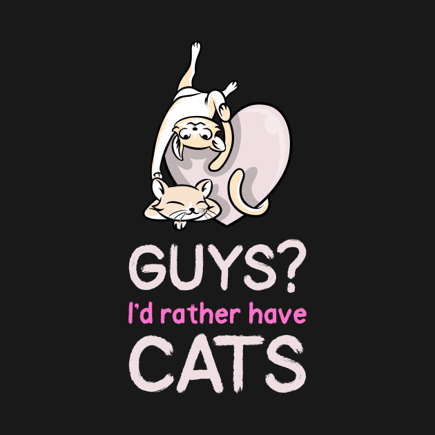 Rather Have Cats than Guys Anti-Valentine by kansaikate