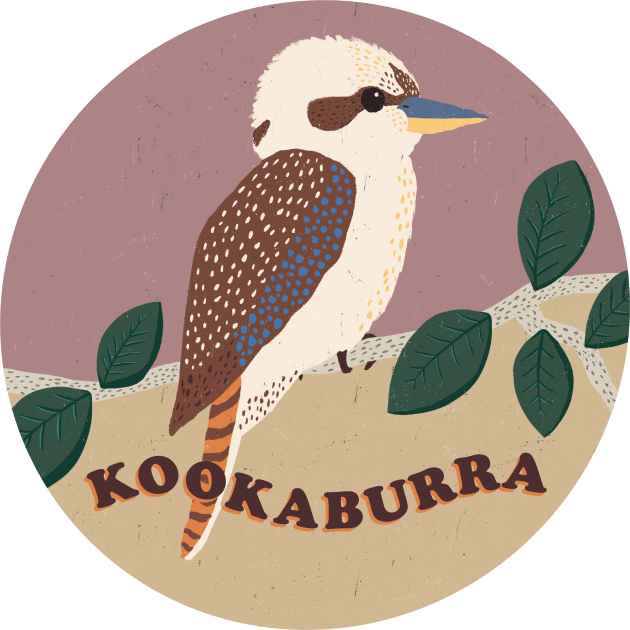 Kiki the Kookaburra Kids T-Shirt by braveleopard