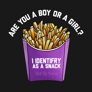 I Identifry As A Snack T-Shirt