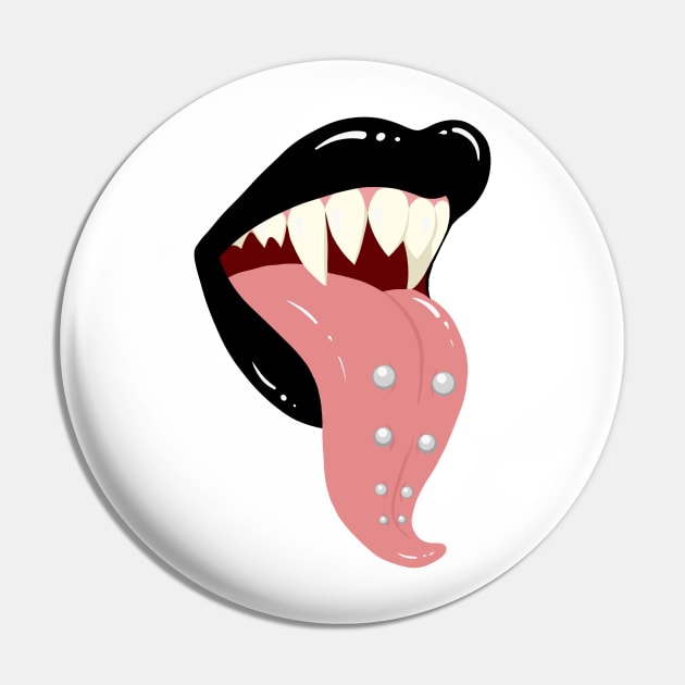 Fangtastic Pin by Ambivalent Designs