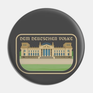 Dem deutschen Volke berlin german Pin