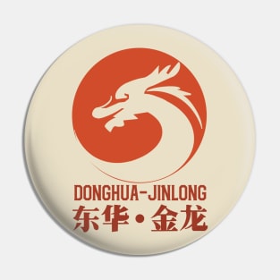 Donghua-jinlong logo red Pin