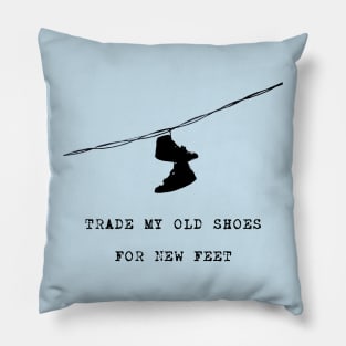 Old Shoes Pillow