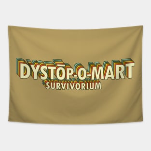 OFFICIAL Dystopomart Survivorium souvenir uniform Tapestry