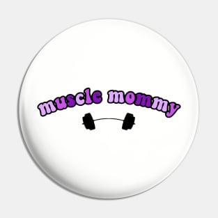 muscle mommy purple Pin