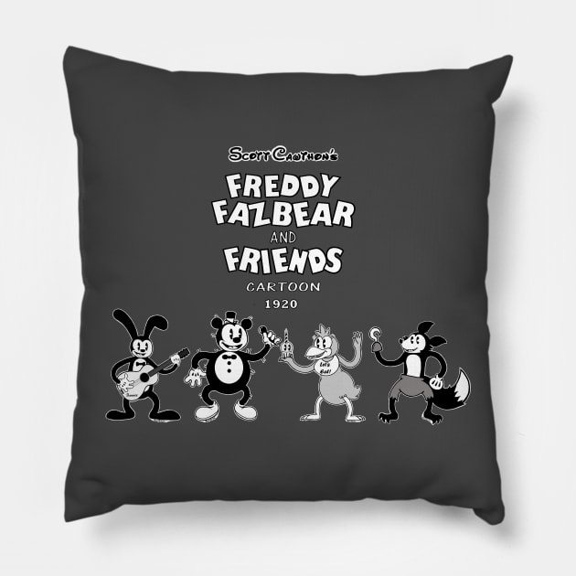 Freddy Fazbear and Friends Pillow by Bat13SJx