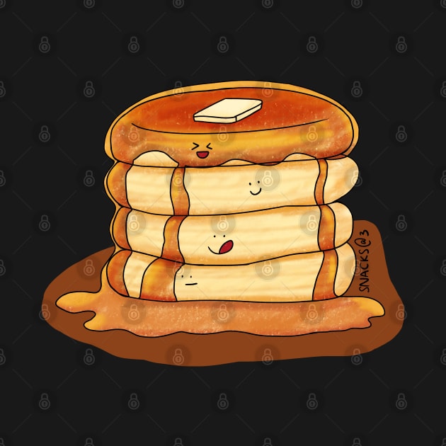 Stack up the pancakes by Snacks At 3