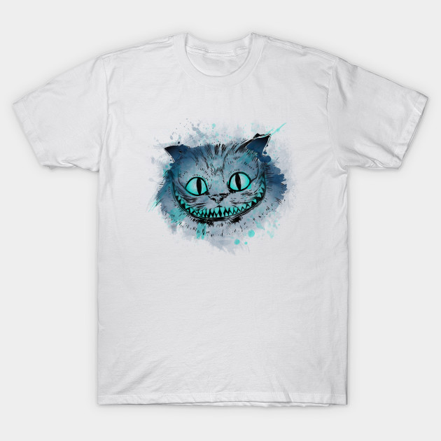 Watercolor Smile Cheshire Cat T Shirt Teepublic Au