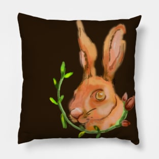 Rabbit Tattoo Pillow