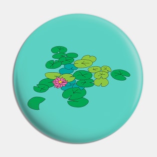 Water lily Pin