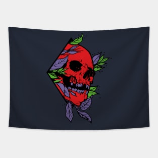 SKULL  TATTOO ICON Tapestry