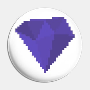 Alexandrite Gem Pixel Art Pin