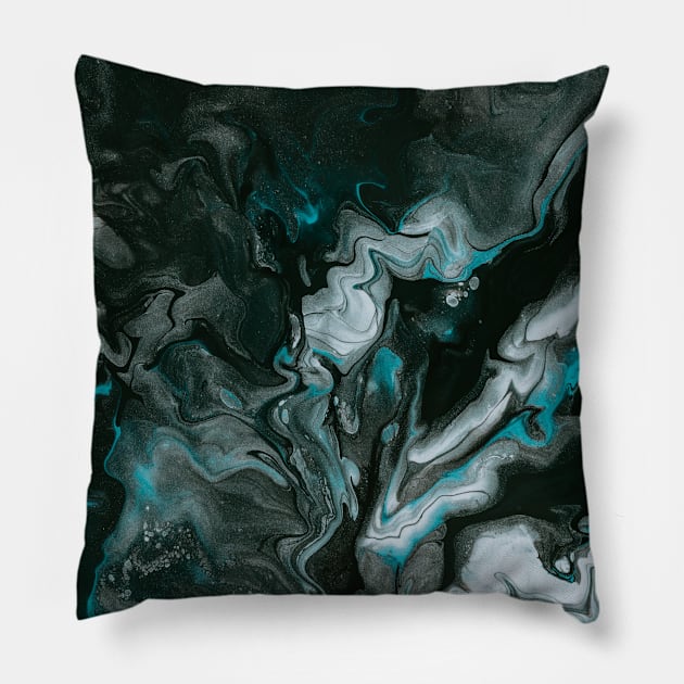 water color Pillow by SALTEE_STORE