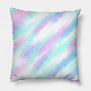 Colorful watercolor abstract art design Pillow