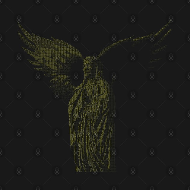 ASCii Sancta Maria (Yellow) by McNerdic