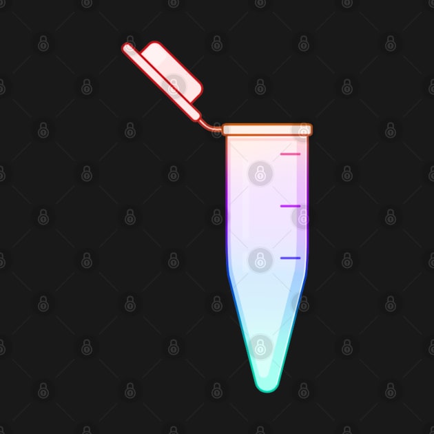 Rainbow Microcentrifuge tube by labstud