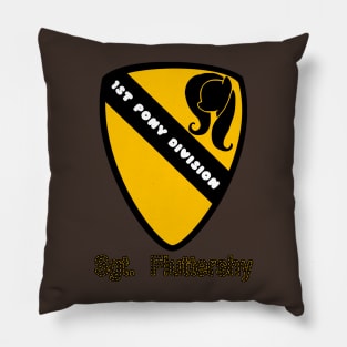 1st Pony Division - Sgt. Fluttershy Pillow