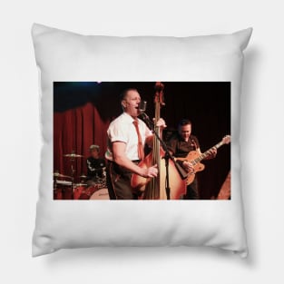 Jim Heath The Reverend Horton Heat Photograph Pillow