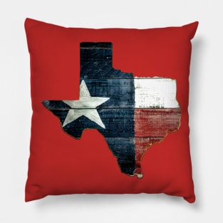 Texas State Flag Pillow