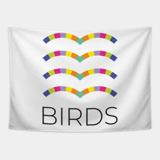 8ts Birds Tapestry