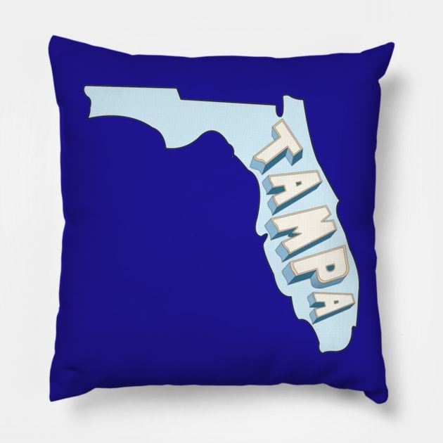 Parody Tampa Bay Pillow by xeni