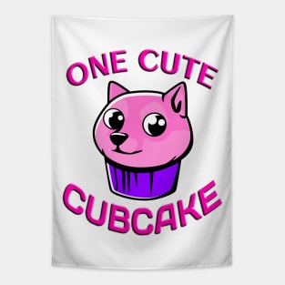 One Cute Cubcake Tapestry