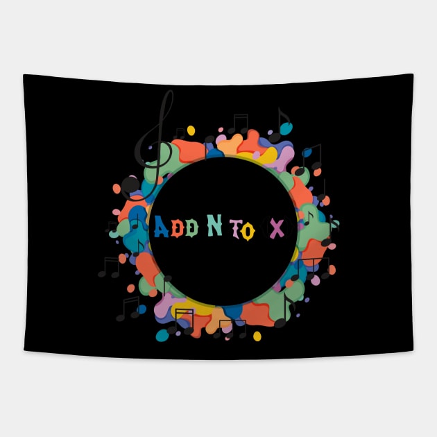 Add N To X Electronic Music Tapestry by Ezahazami