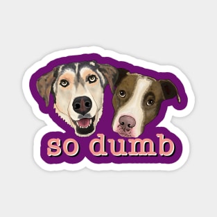 so dumb = so cute! Magnet