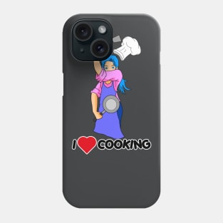 I Love Cooking Phone Case