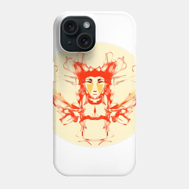 Mayan Goddess Phone Case by Winterplay