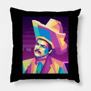 Turd Ferguson wpap retro Pillow