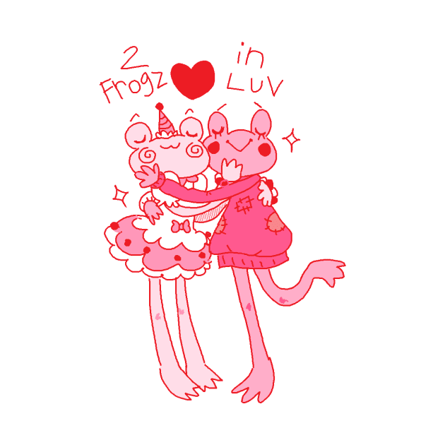 2 frogz in luv by Fr0ggee