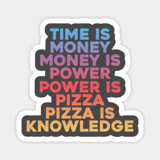 Time Is Money Magnet