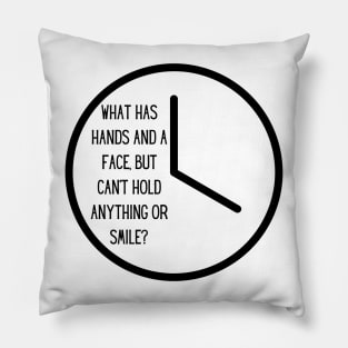 A Clock! Pillow