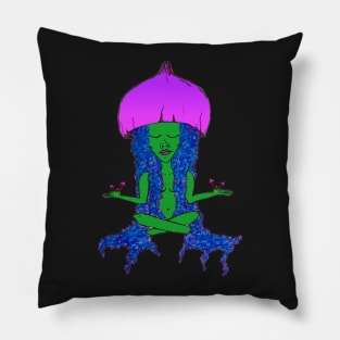 Mushroom Queen Pillow