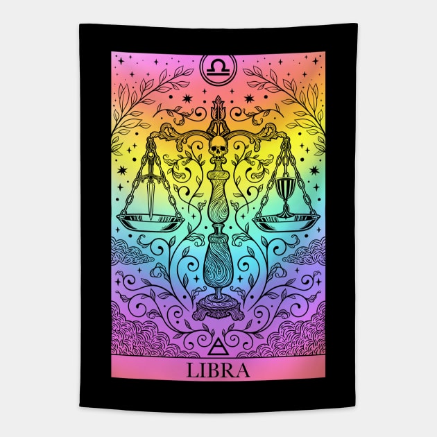 Libra tapestry on sale