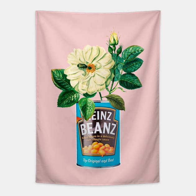 Floral and Heinz Tapestry by 2ToastDesign