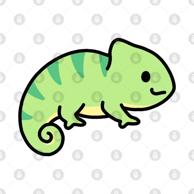 Chameleon by littlemandyart