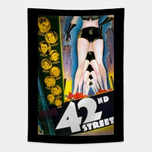 Restored 42nd Street Musical Advertisement - 1933 Tapestry