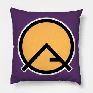 Franklin Mountain Atheist Logo - Pocket size Pillow