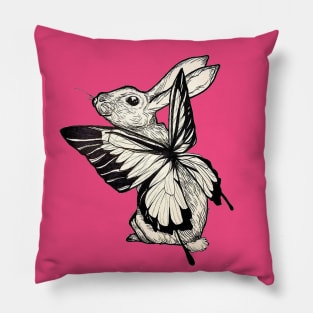 Butterfly Bunny Pillow