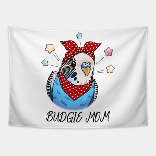 Devoted Budgie Mom: Parrot Lover's Delight Tapestry
