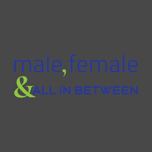 Male, female & all in between by Yourmung