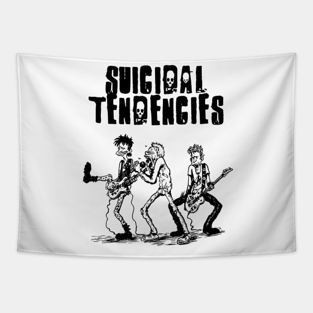 One show of Suicidal Tendencies Tapestry by micibu