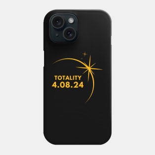 America Totality 4.08.24 Total Solar Eclipse 2024 Phone Case