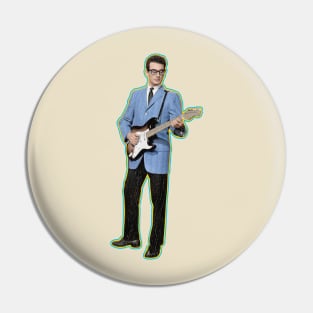 Buddy Holly Pin